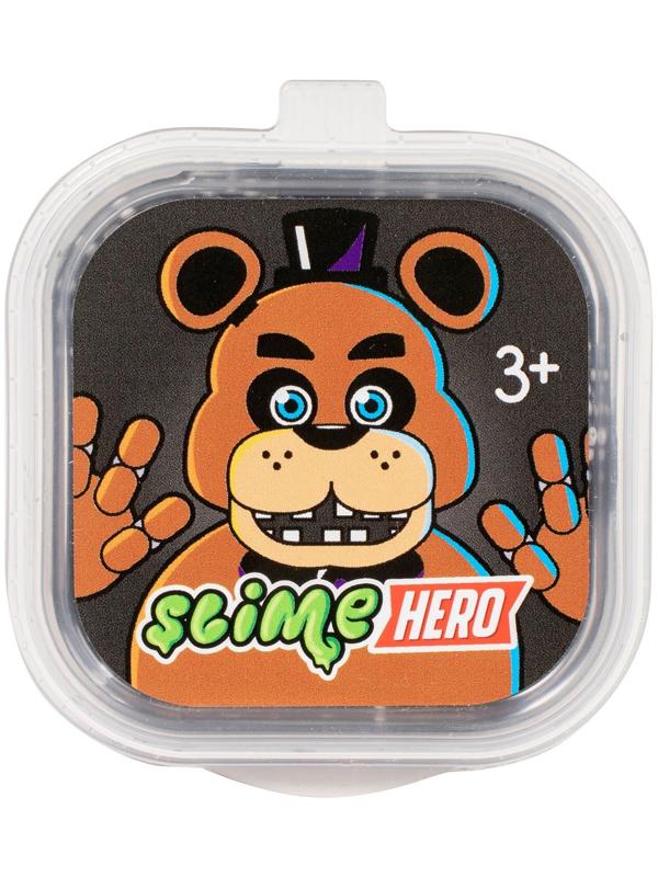 Слайм «Slime HERO. Роботы. Медведь », чёрный, 60 г