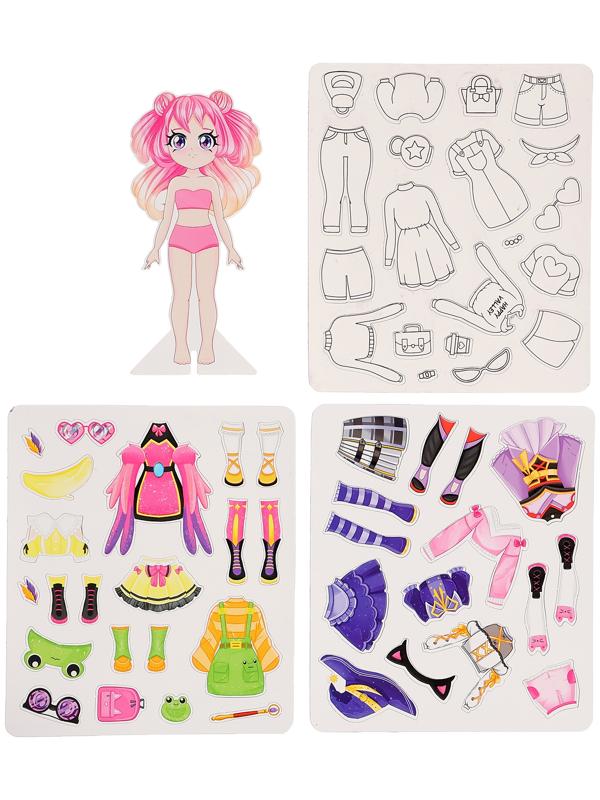 Магнитная игра «Модный домик: Кими»