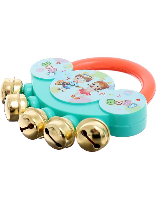 Набор детских музыкальных инструментов «Малышок», 6 предметов, цвета МИКС