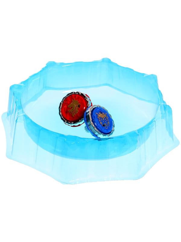 Набор волчков с мечом ULTRA SPIN «Сражение гладиаторов», 4 волчка, 2 устройства запуска, арена