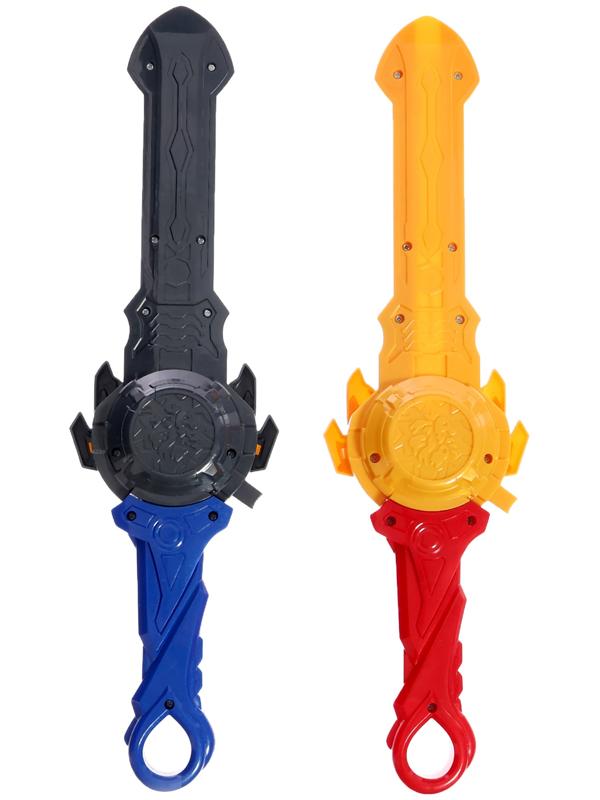 Набор волчков с мечом ULTRA SPIN «Сражение гладиаторов», 4 волчка, 2 устройства запуска, арена