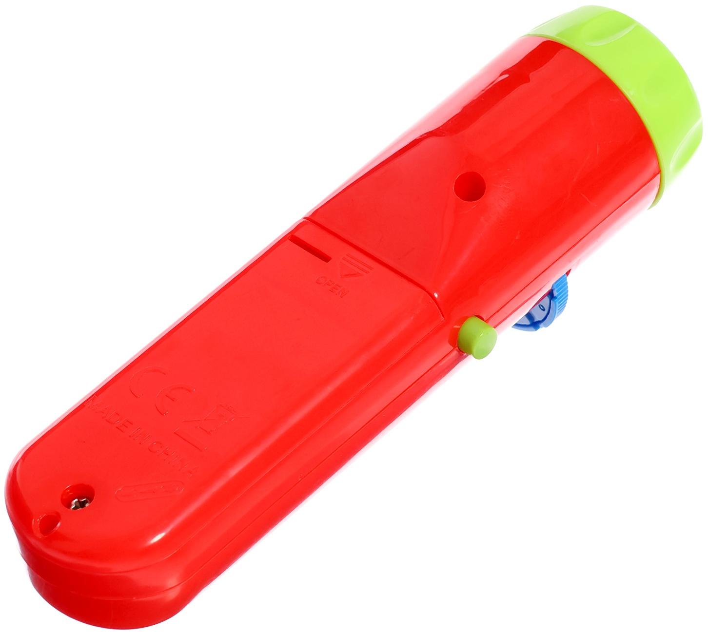 Проектор-фонарик «Новогодний», 48 цветных картинок, световые эффекты