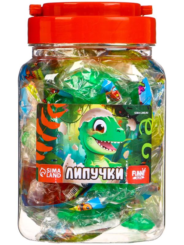 Липучка «Булава»дино, МИКС, в банке