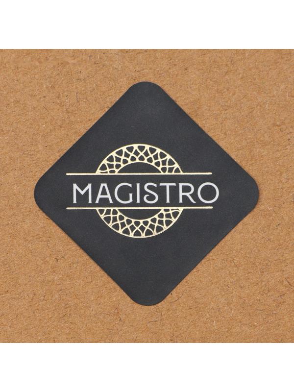 Подставка для украшений из мрамора Magistro Aleo, 5×12 см, серая