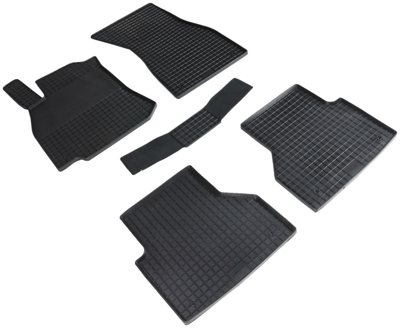 Коврики резиновые «Сетка» в салон для Audi A6 (C8) 2018-н.в.