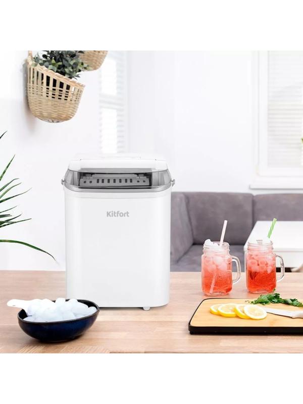 Льдогенератор Kitfort КТ-1831-1, 100 Вт, 1.5 л, пальчики, белый
