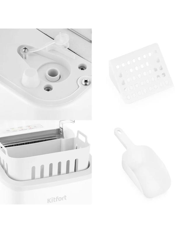 Льдогенератор Kitfort КТ-1831-1, 100 Вт, 1.5 л, пальчики, белый