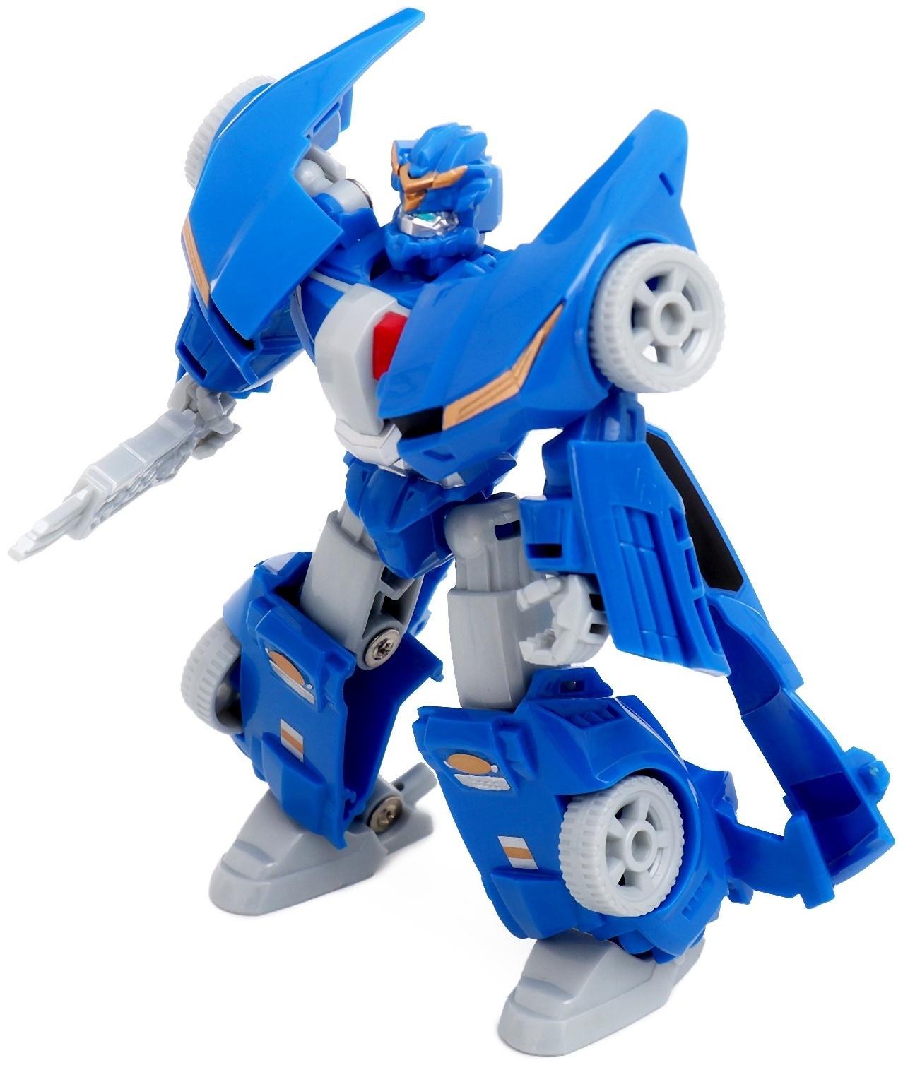 Робот «Гоночная полиция», трансформируется