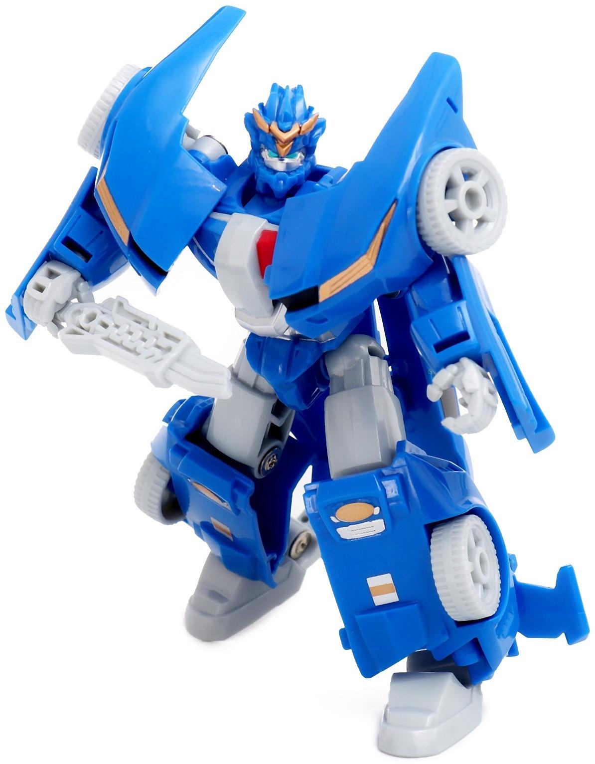 Робот «Гоночная полиция», трансформируется