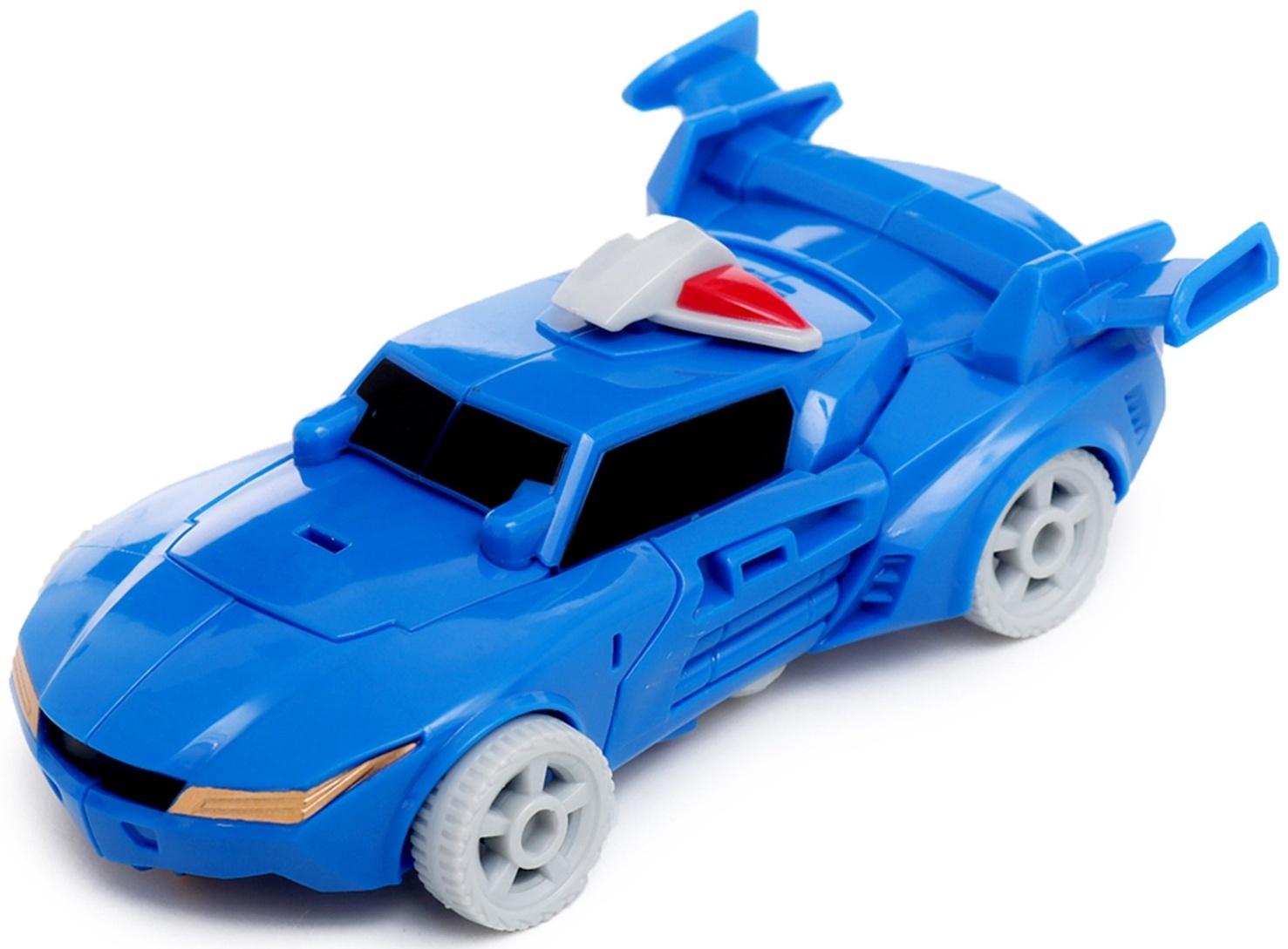 Робот «Гоночная полиция», трансформируется