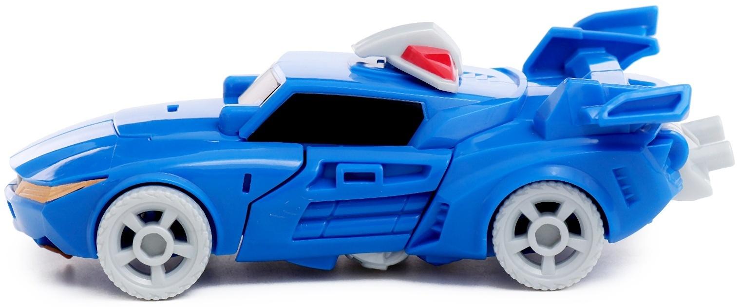 Робот «Гоночная полиция», трансформируется