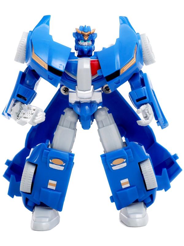 Робот «Гоночная полиция», трансформируется