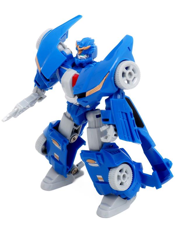 Робот «Гоночная полиция», трансформируется