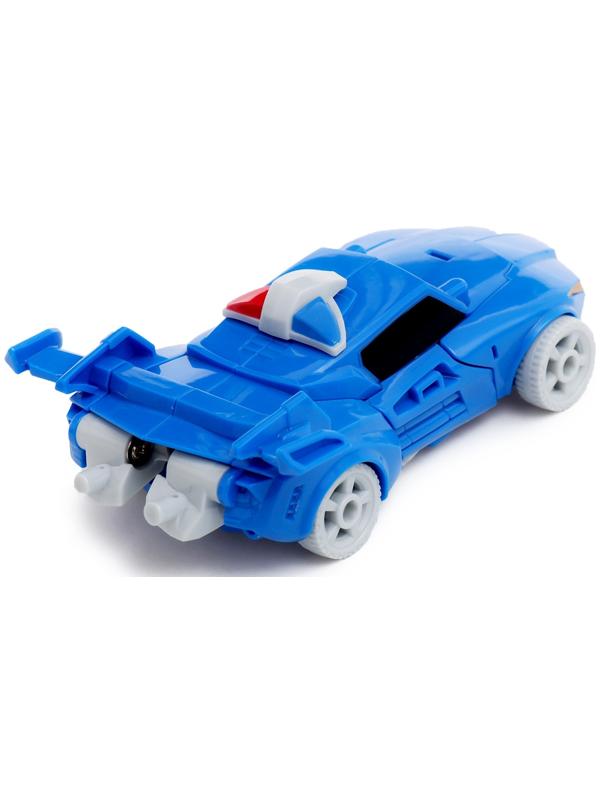 Робот «Гоночная полиция», трансформируется