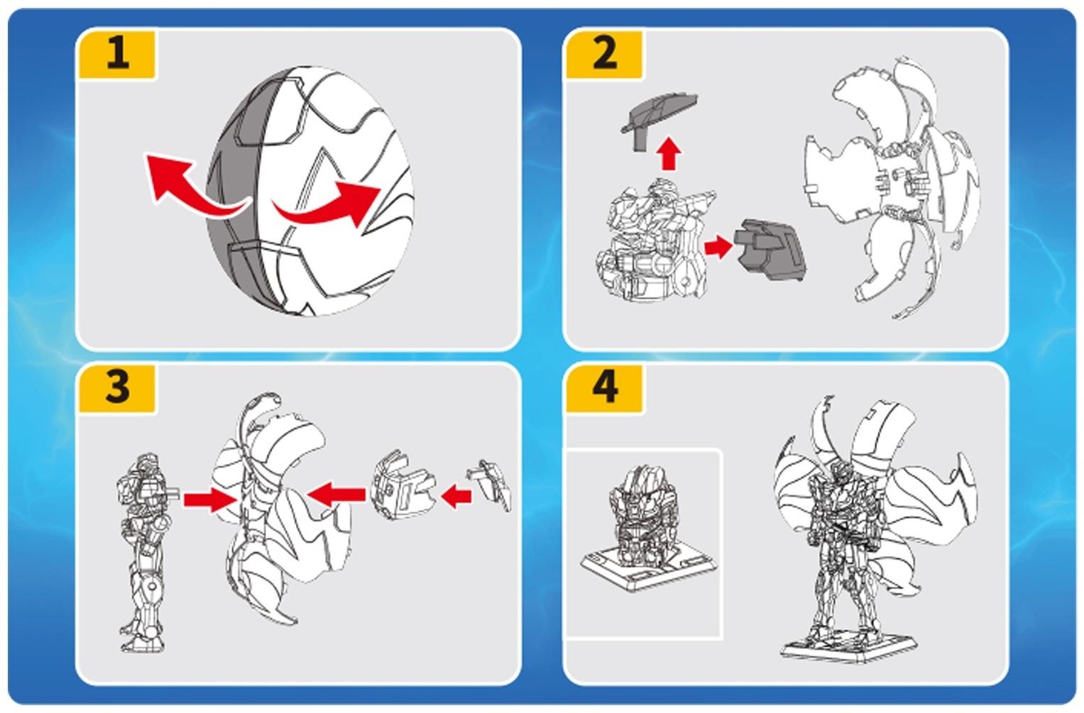 Робот «Альянс победителя», трансформируется