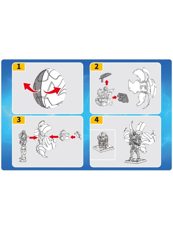 Робот «Альянс победителя», трансформируется