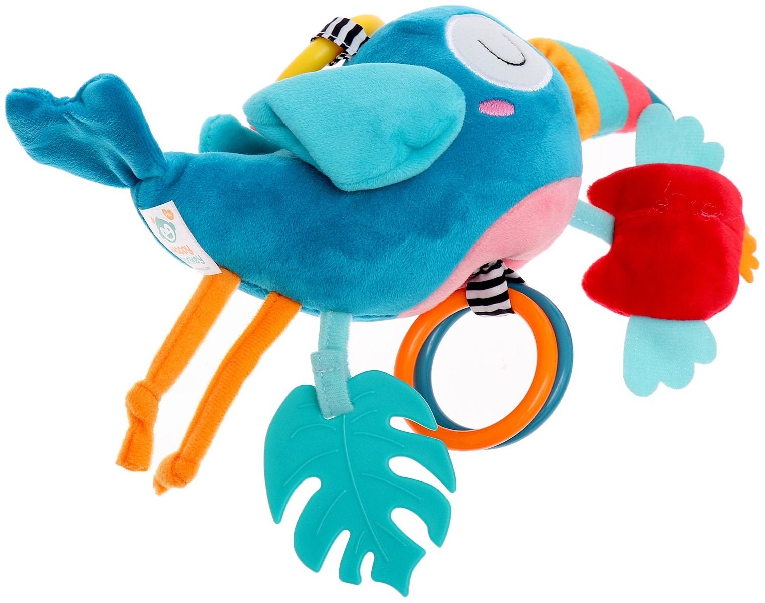 Подвеска мягкая «Птички», на кроватку и коляску