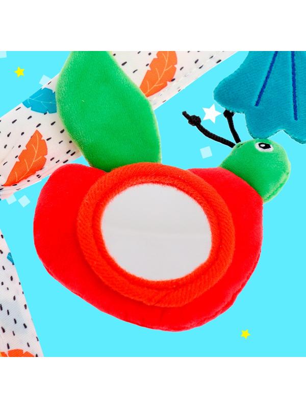 Растяжка мягкая «Жители леса», на кроватку и коляску