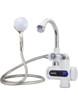 Водонагреватель OASIS EP-3, проточный, 3.3 кВт, белый