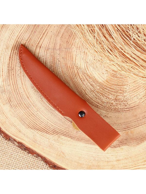 Ножны - чехол для ножа, под лезвие до 9 х 2.5 см, коричневый