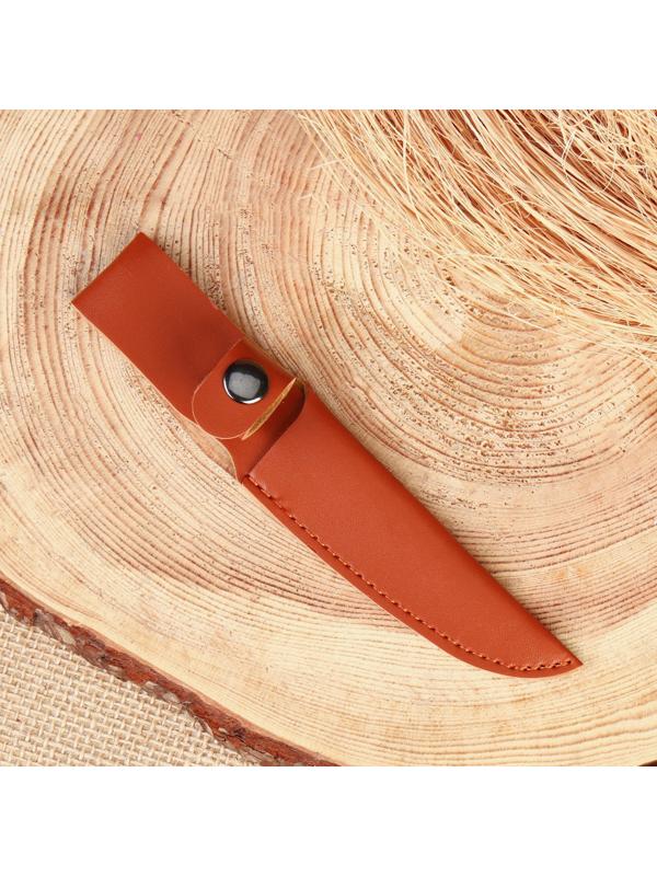 Ножны - чехол для ножа, под лезвие до 9 х 2.5 см, коричневый