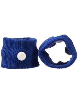 Браслеты от укачивания и тошноты 5*3 см синие 2 шт.