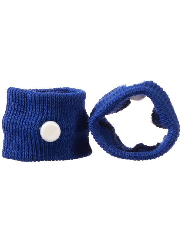 Браслеты от укачивания и тошноты 5*3 см синие 2 шт.