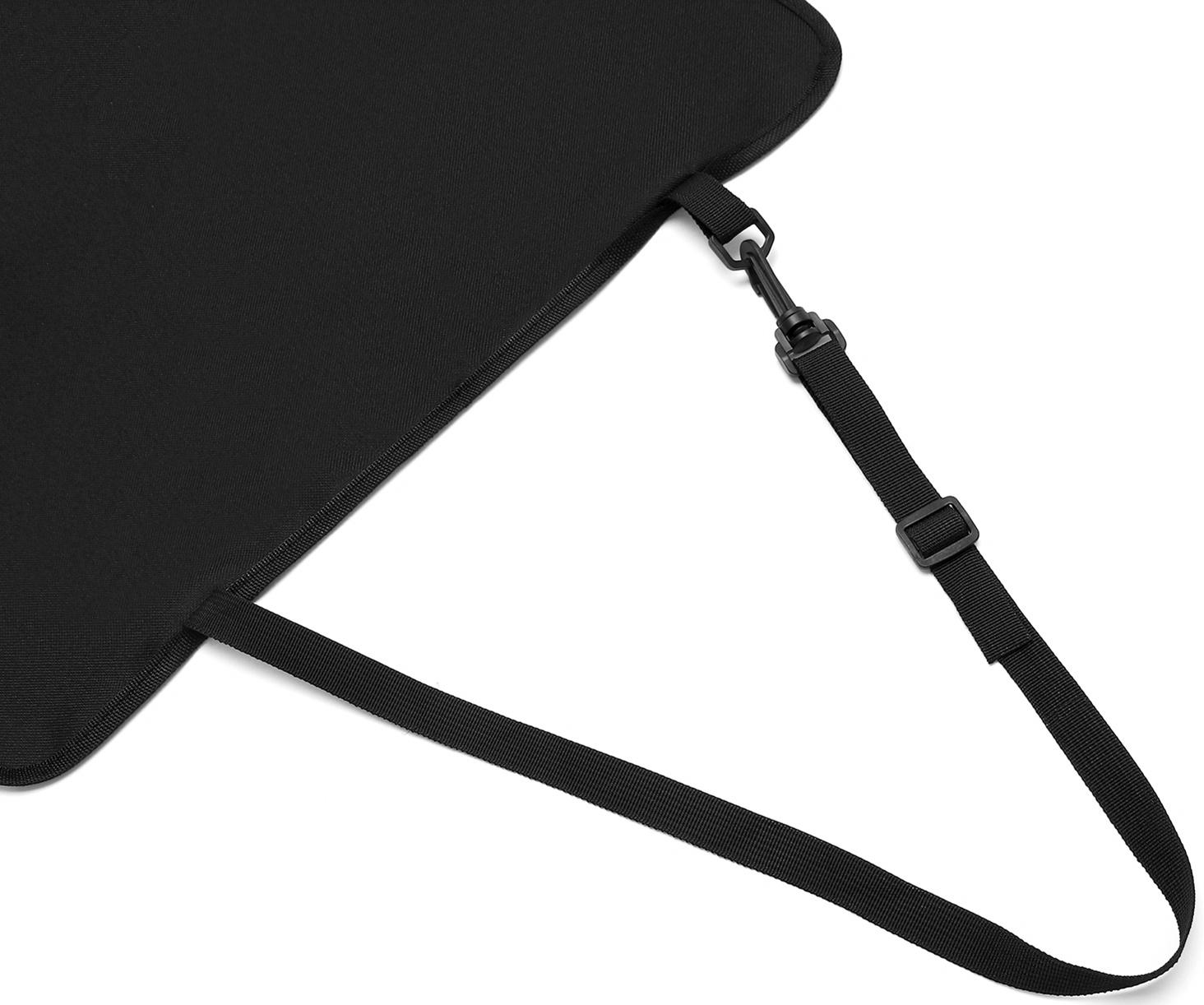 Эконом Автогамак для животных , 106 х 49 см, черный