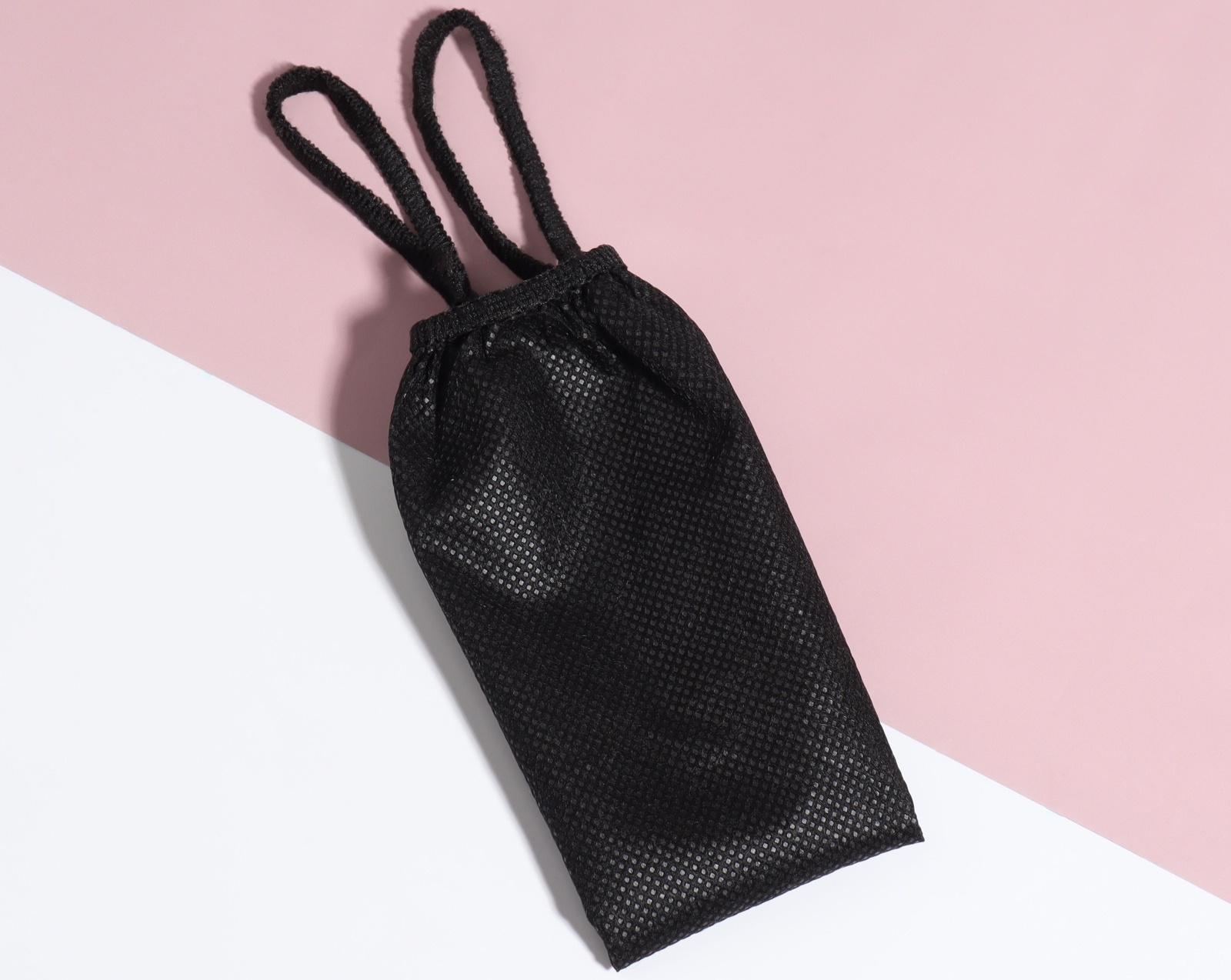 Набор одноразовых трусов, танга, универсальные, 50 шт, цвет чёрный