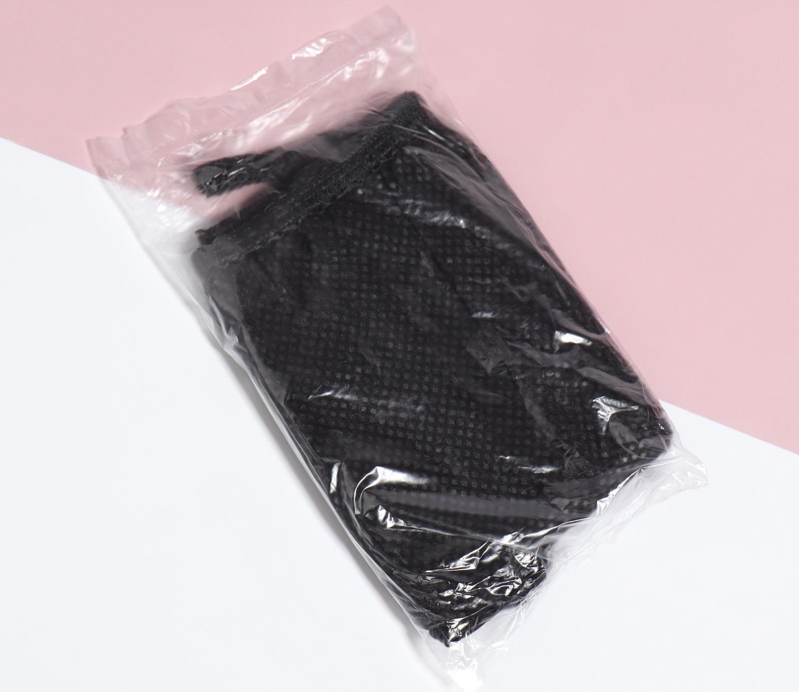 Набор одноразовых трусов, танга, универсальные, 50 шт, цвет чёрный