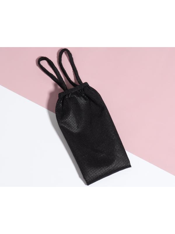 Набор одноразовых трусов, танга, универсальные, 50 шт, цвет чёрный