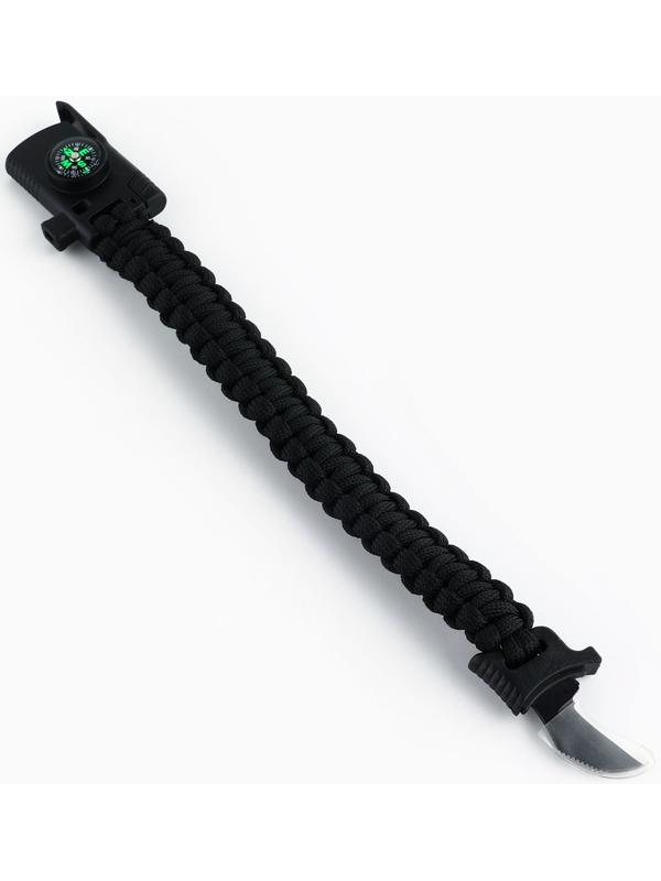 Браслет для выживания «Крутой мужик», 26 х 2,5 см.