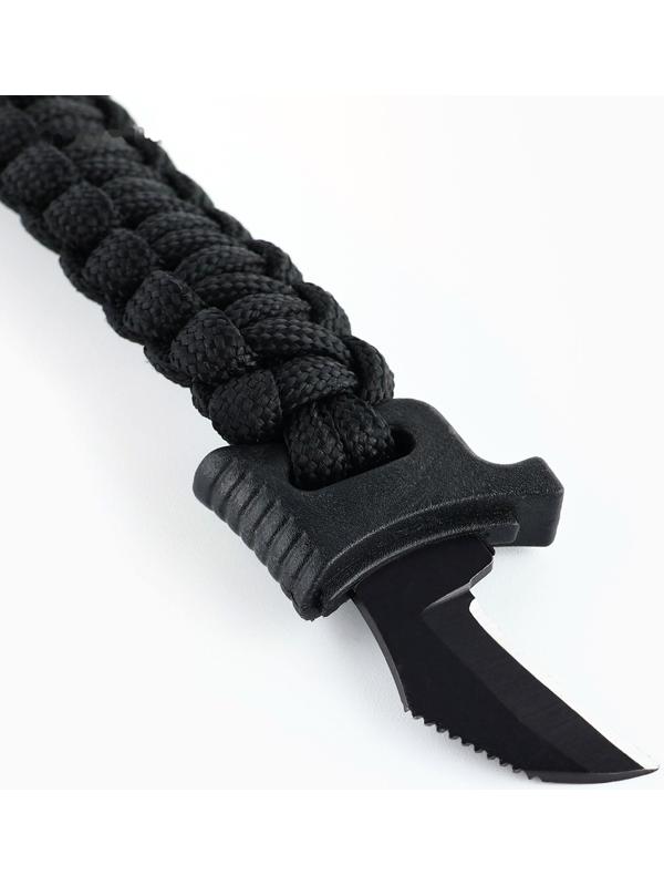 Браслет для выживания «100% мужику», 26 х 2,5 см.