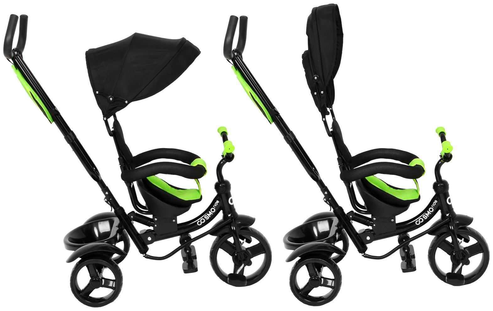 Велосипед трёхколёсный COSMORIDE MX-03GN, цвет зелёный