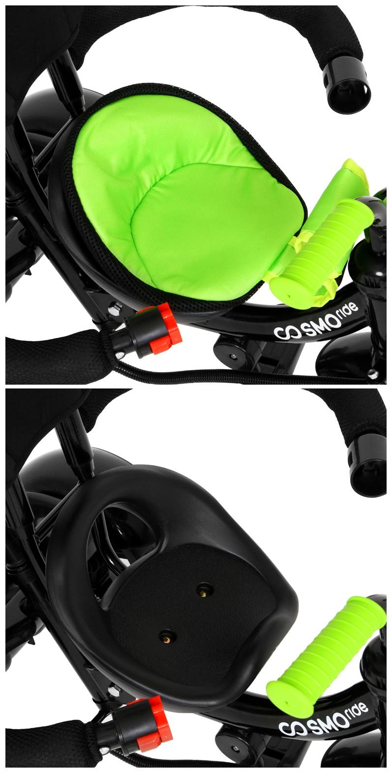 Велосипед трёхколёсный COSMORIDE MX-03GN, цвет зелёный