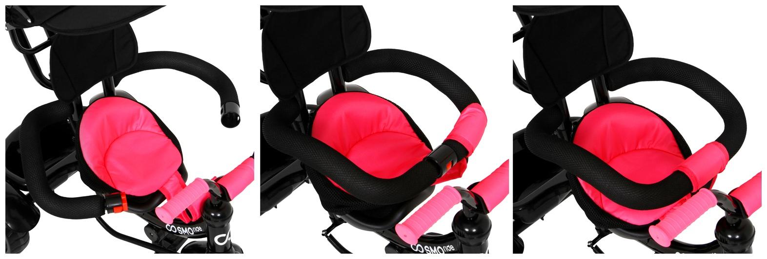 Велосипед трёхколёсный COSMORIDE MX-03PK,цвет розовый