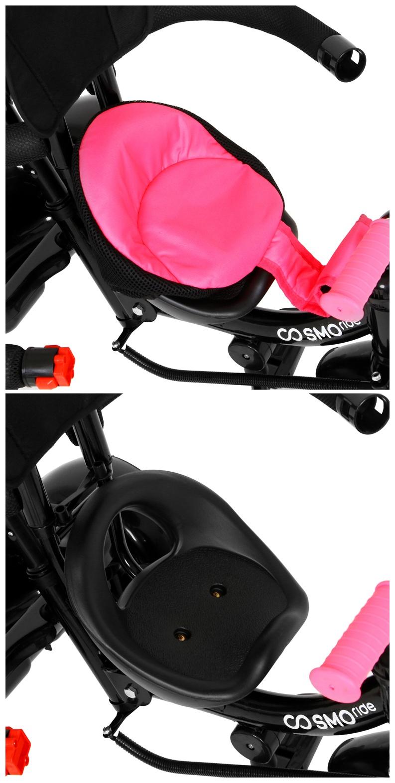 Велосипед трёхколёсный COSMORIDE MX-03PK,цвет розовый