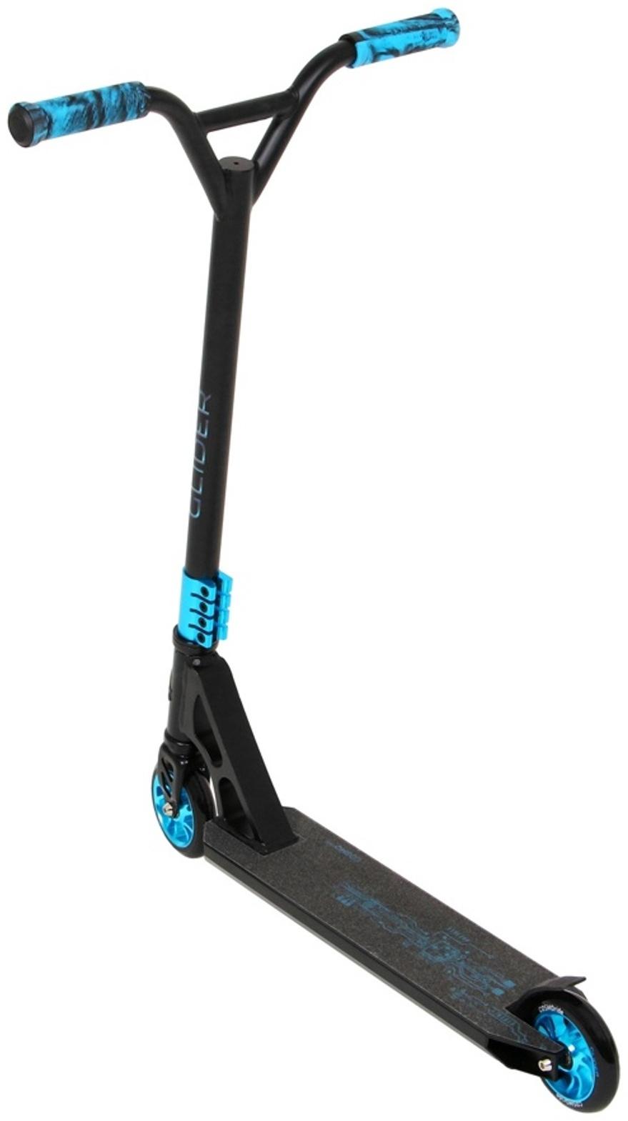 Самокат трюковой COSMORIDE GLIDER Pro CG2021, колёса PU 100 мм, ABEC 7, чёрный