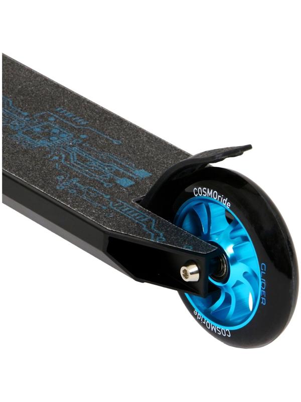Самокат трюковой COSMORIDE GLIDER Pro CG2021, колёса PU 100 мм, ABEC 7, чёрный