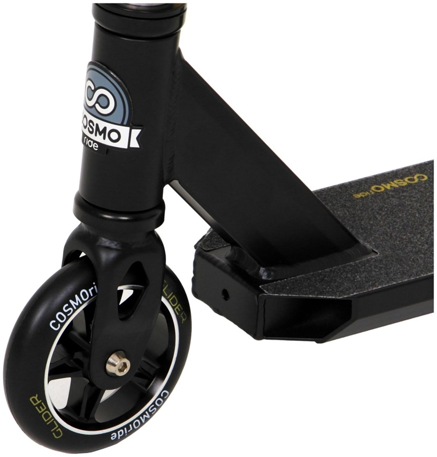 Самокат трюковой COSMORIDE GLIDER CG2021, колёса PU 100 мм, ABEC 7, цвет жёлтый