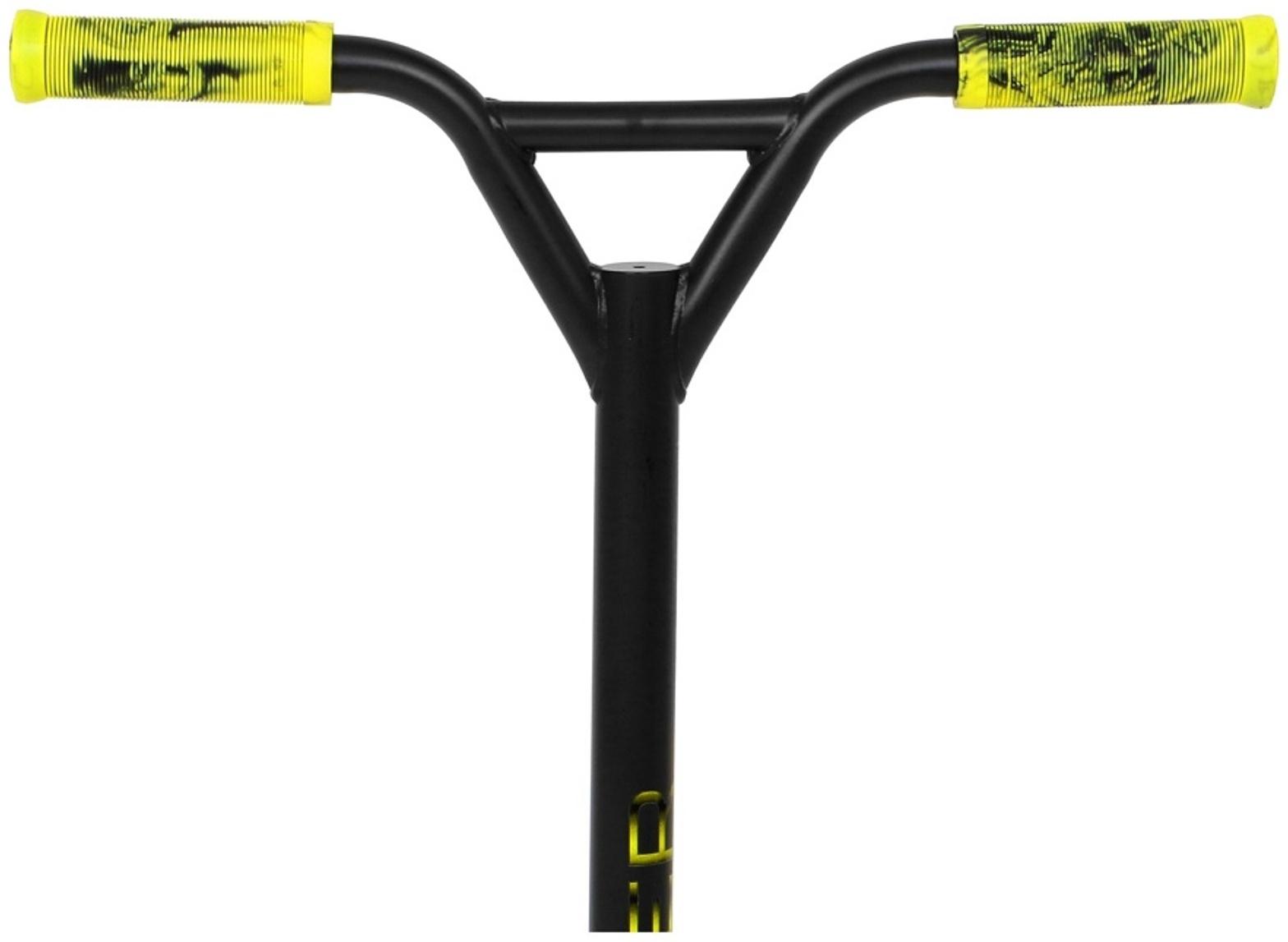 Самокат трюковой COSMORIDE GLIDER CG2021, колёса PU 100 мм, ABEC 7, цвет жёлтый