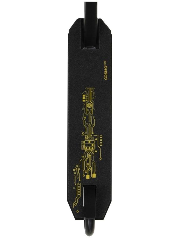 Самокат трюковой COSMORIDE GLIDER CG2021, колёса PU 100 мм, ABEC 7, цвет жёлтый