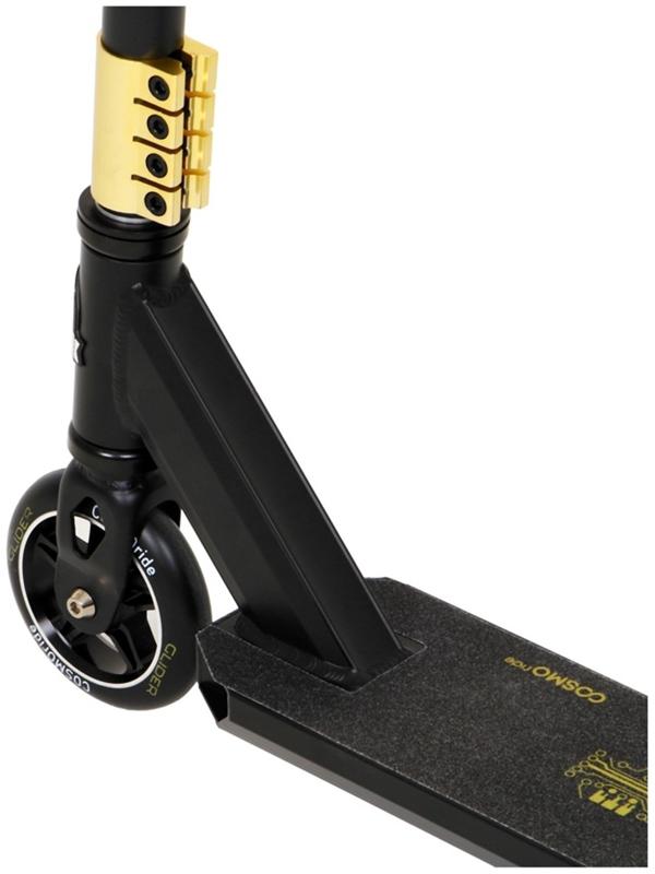 Самокат трюковой COSMORIDE GLIDER CG2021, колёса PU 100 мм, ABEC 7, цвет жёлтый