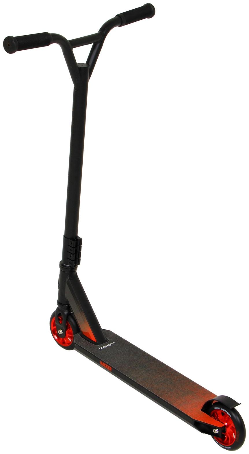 Самокат трюковой COSMORIDE HACKER CH2020, колёса PU 100 мм, ABEC 7, цвет красный