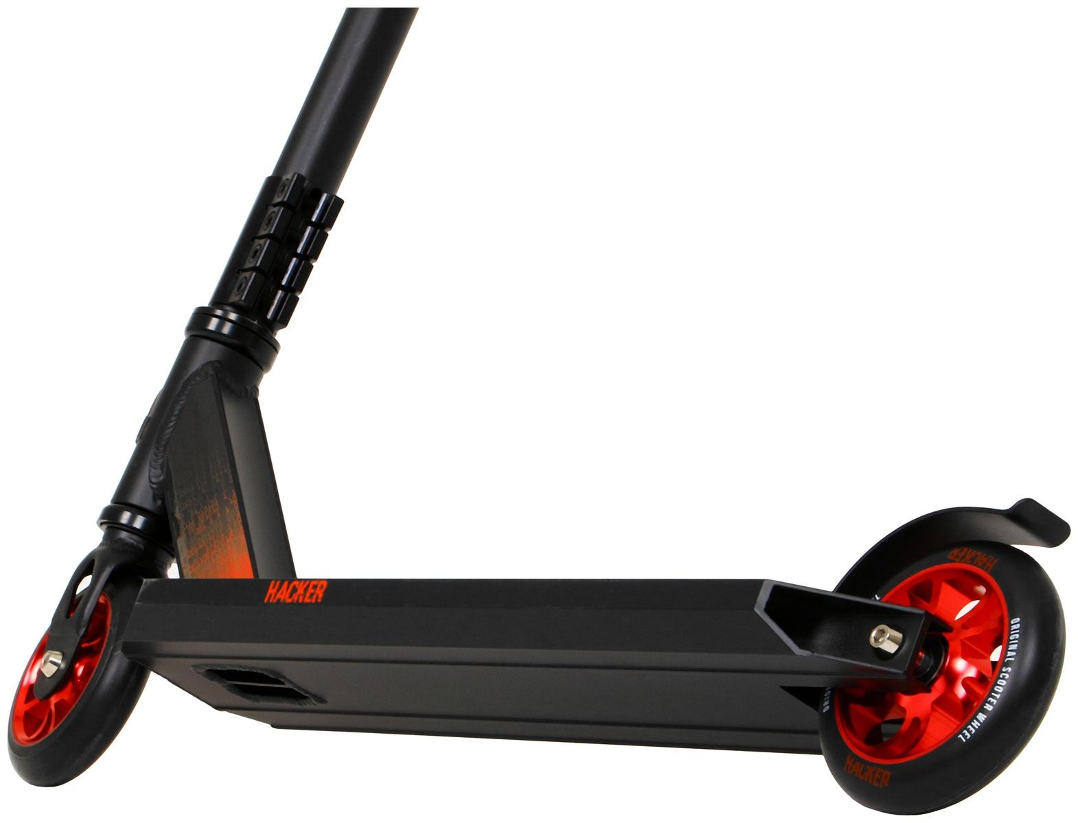 Самокат трюковой COSMORIDE HACKER CH2020, колёса PU 100 мм, ABEC 7, цвет красный