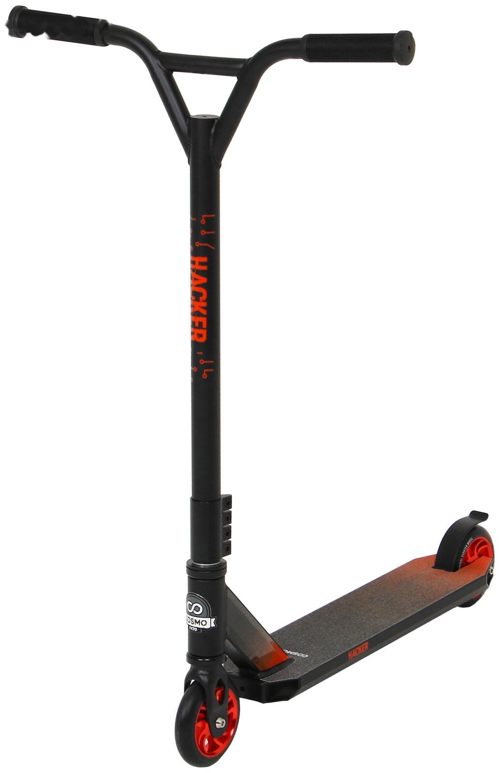 Самокат трюковой COSMORIDE HACKER CH2020, колёса PU 100 мм, ABEC 7, цвет красный