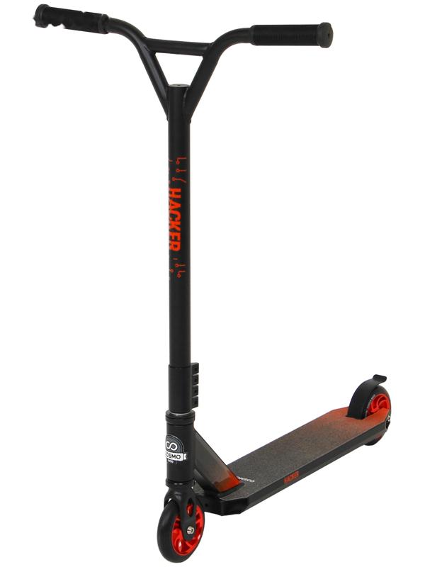 Самокат трюковой COSMORIDE HACKER CH2020, колёса PU 100 мм, ABEC 7, цвет красный
