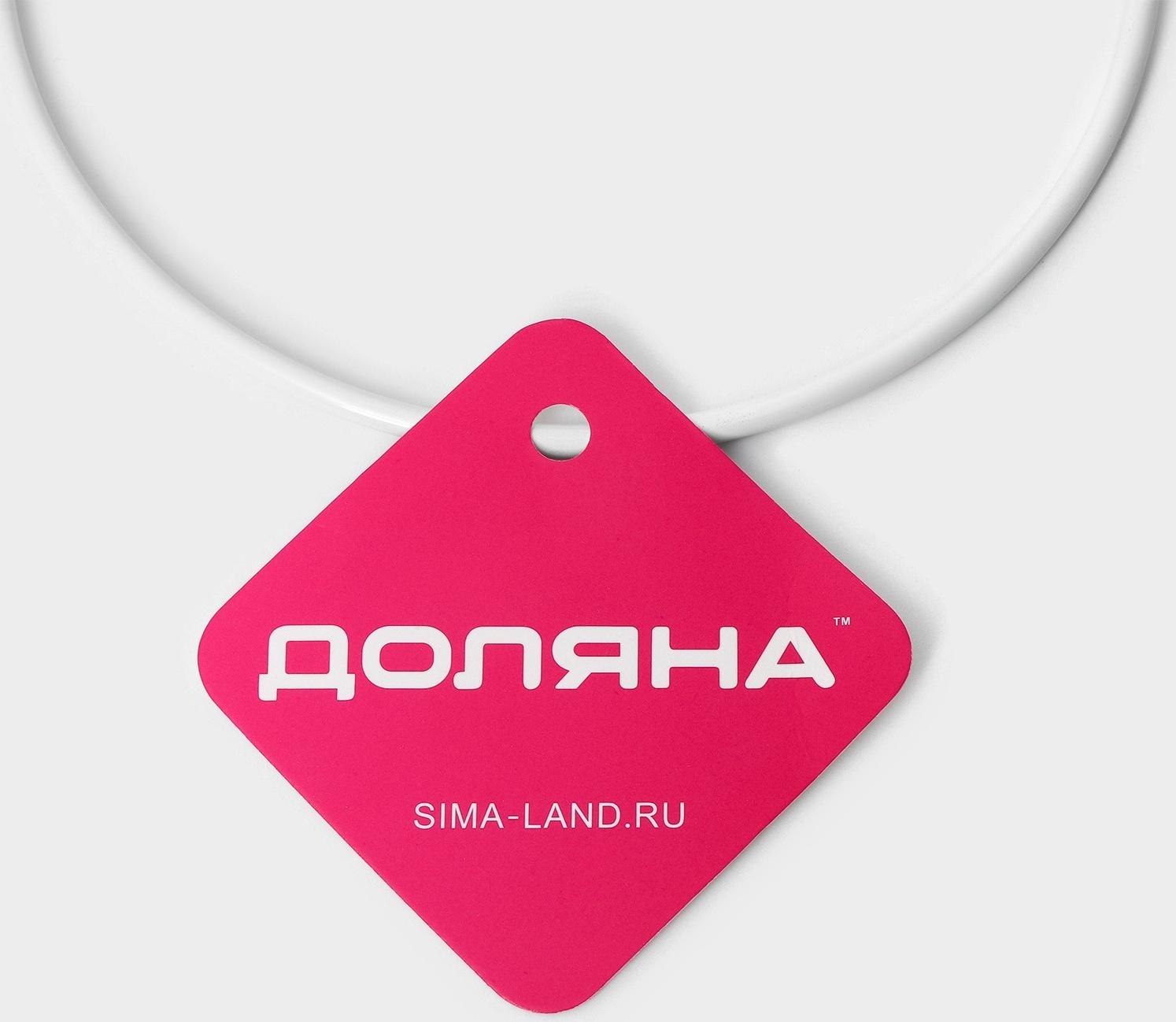 Держатель для рулонов туалетной бумаги Доляна, 55×14×14 см, цвет белый