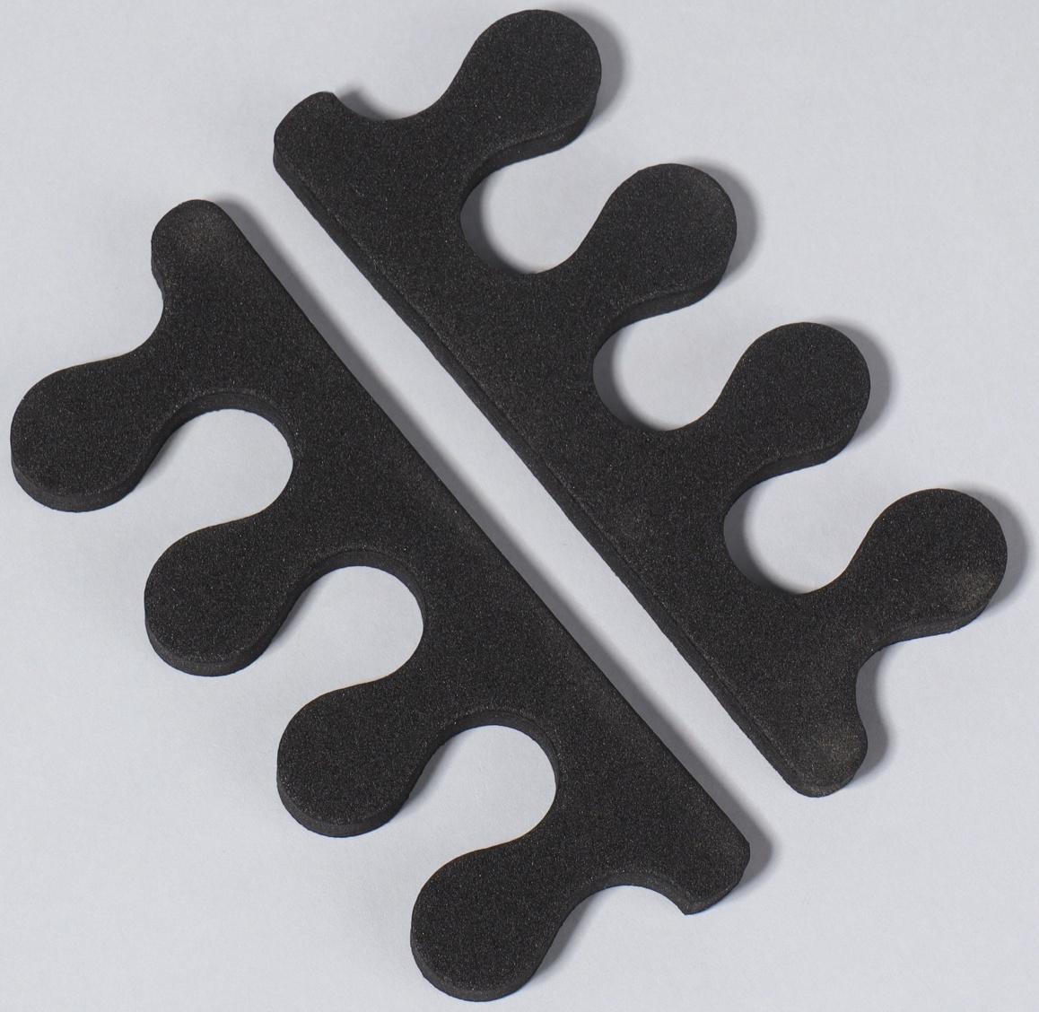 Разделители для пальцев, пара, чёрные