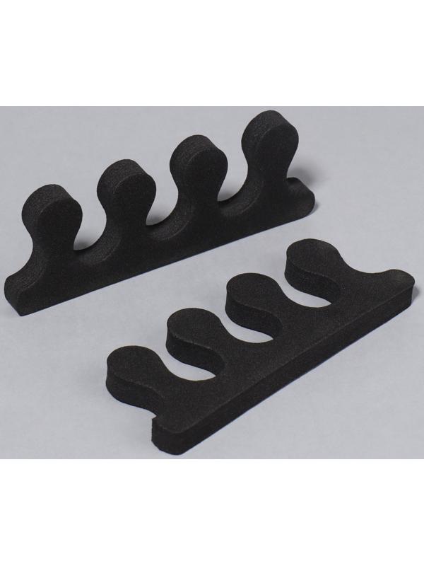 Разделители для пальцев, пара, чёрные